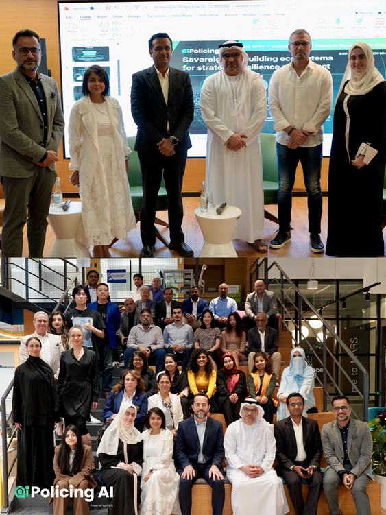 AISFY AI community event at DIFC, Dubai — Networking at the venue