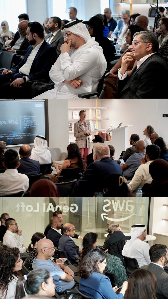 AISFY AI community event at DIFC, Dubai — Workshop participants